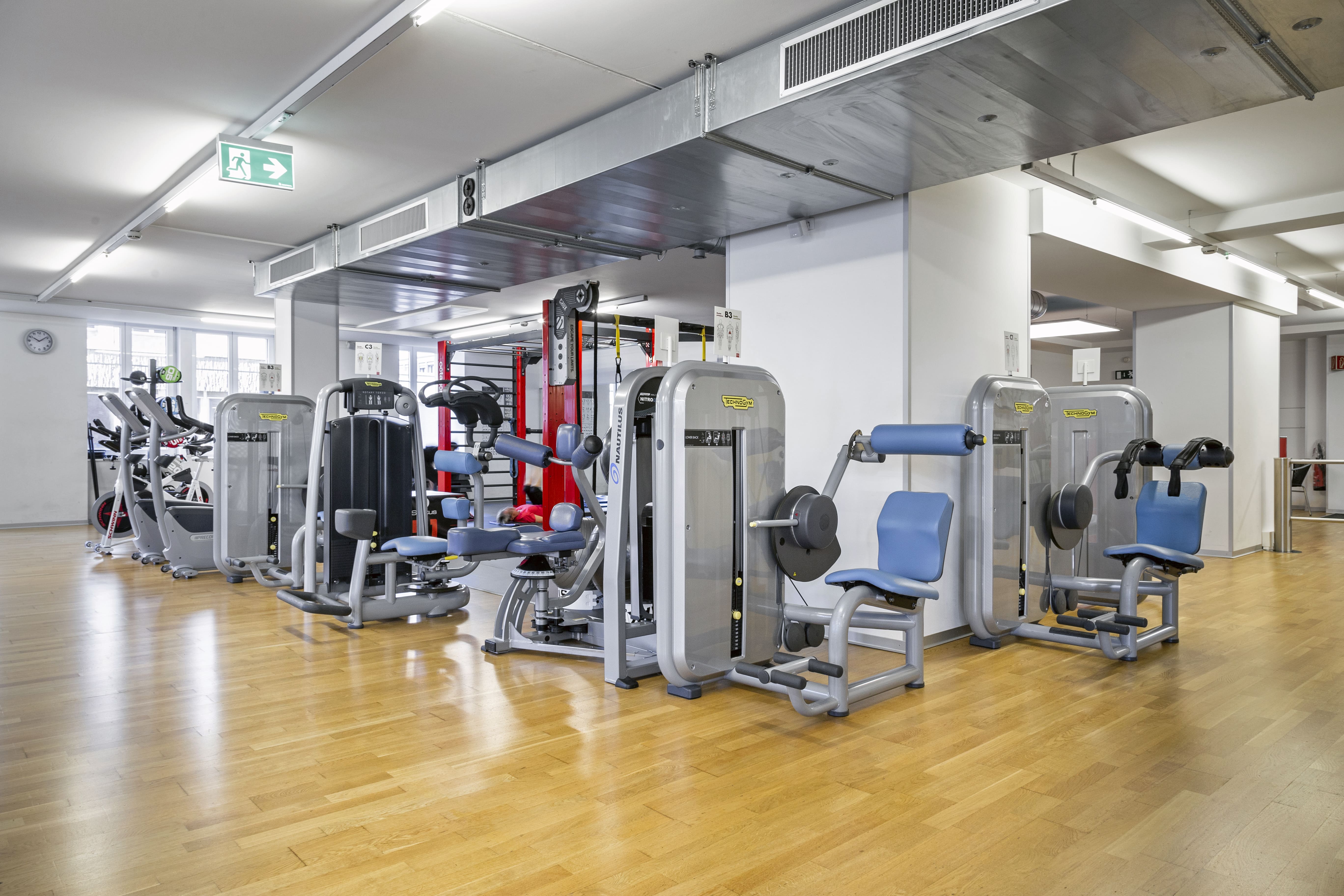 Muskeltraining Fitnessgeräte