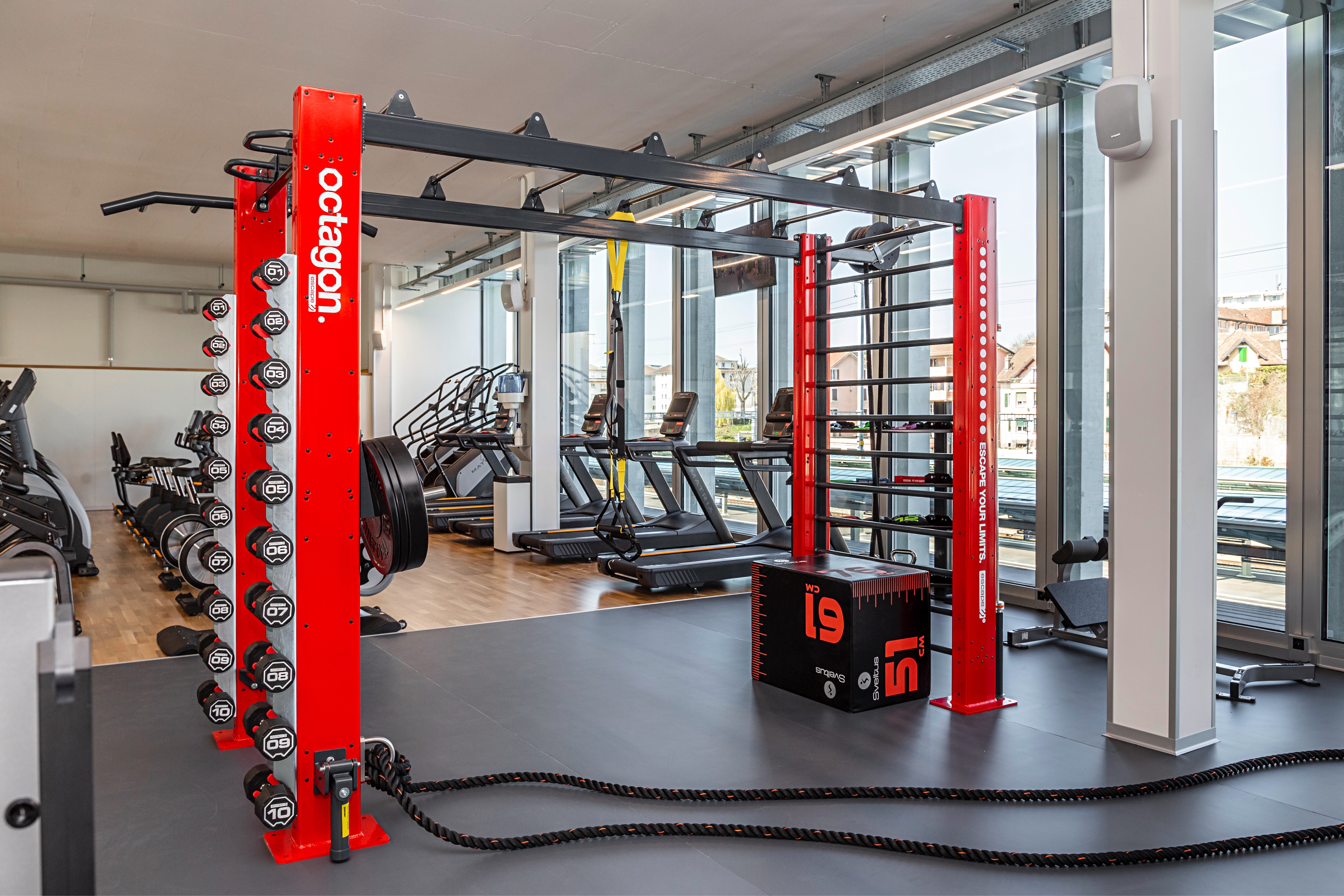 Functionalbereich im ACTIV FITNESS Studio Renens