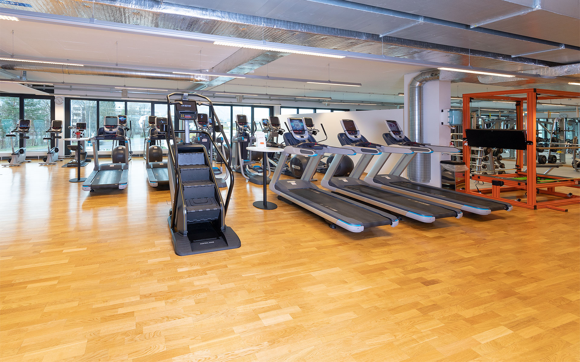 Ausdauerbereich Laufbänder Stairmaster Sensopro ACTIV FITNESS Studio Buchs