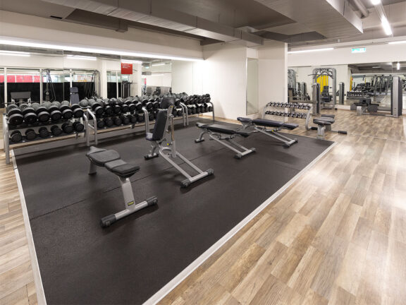 Freihantelbereich Kurzhanteln ACTIV FITNESS Carouge Acacias