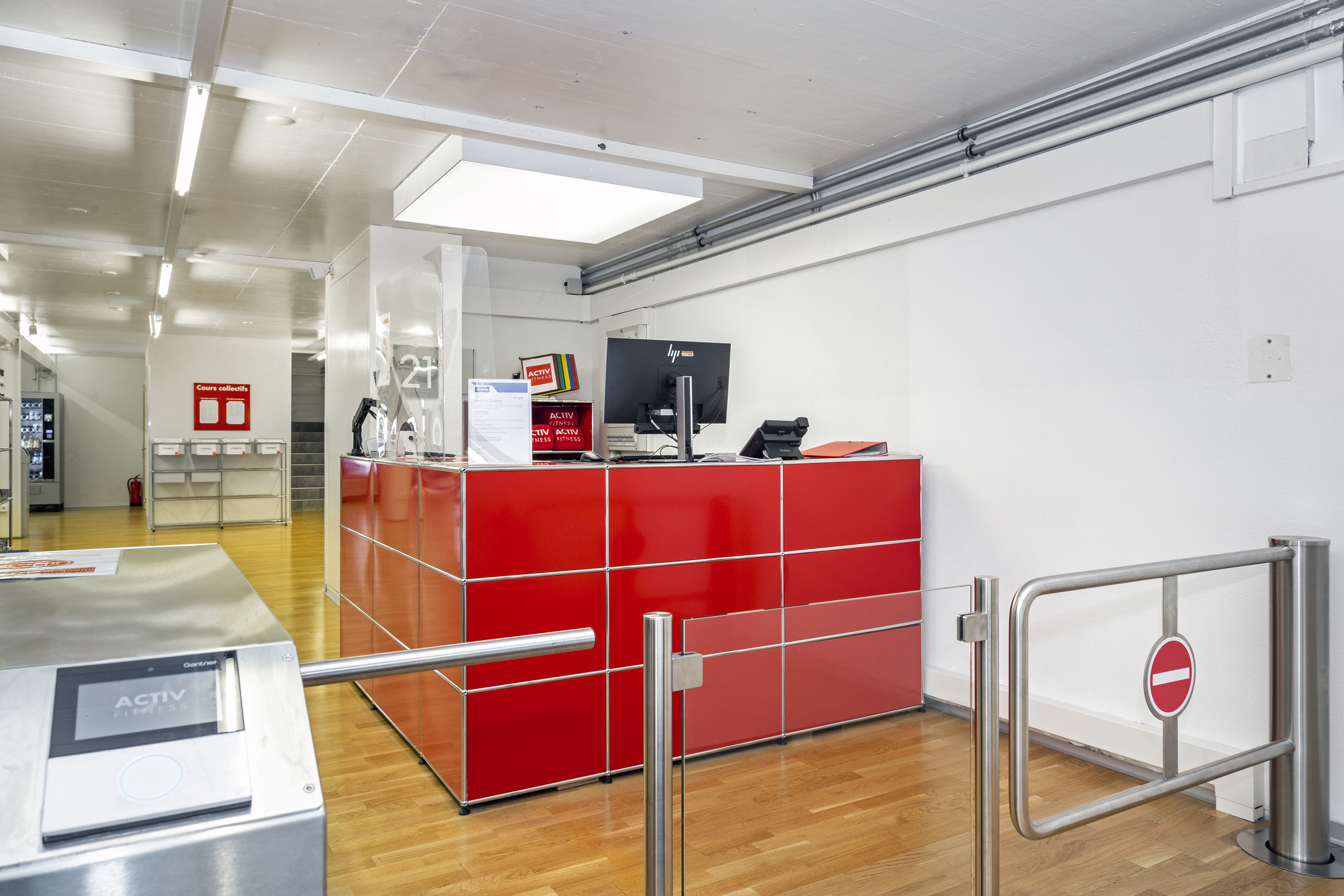 ACTIV FITNESS Aigle Empfang
