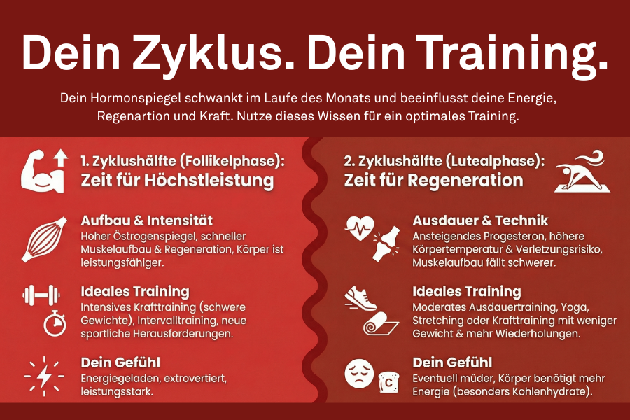Zyklustraining für Frauen